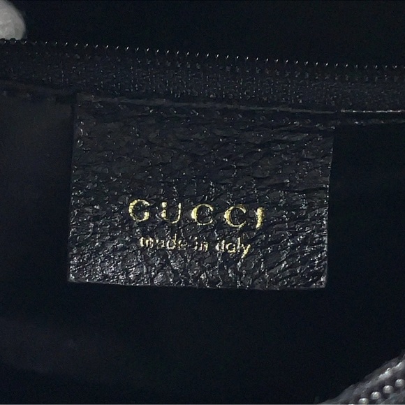 Gucci Diana Black Leather Bamboo Tote Bag - Picture 11 of 17